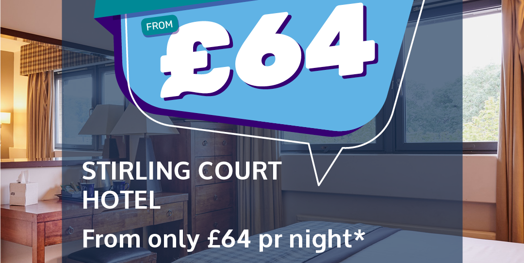 Hotel accomodation from £64